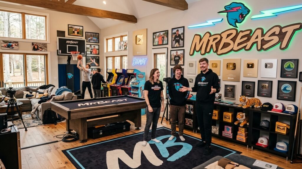 Inside MrBeast House