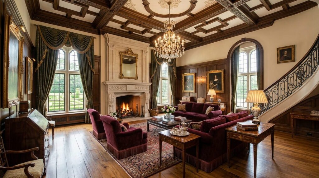 Interior Design and Original Mansion