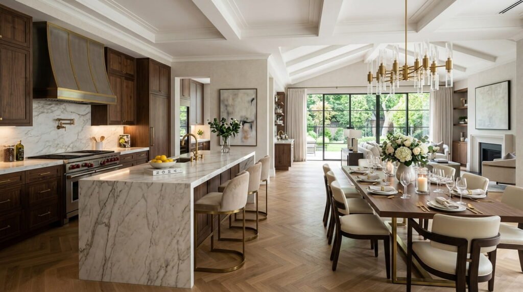 Kitchen and Dining Area