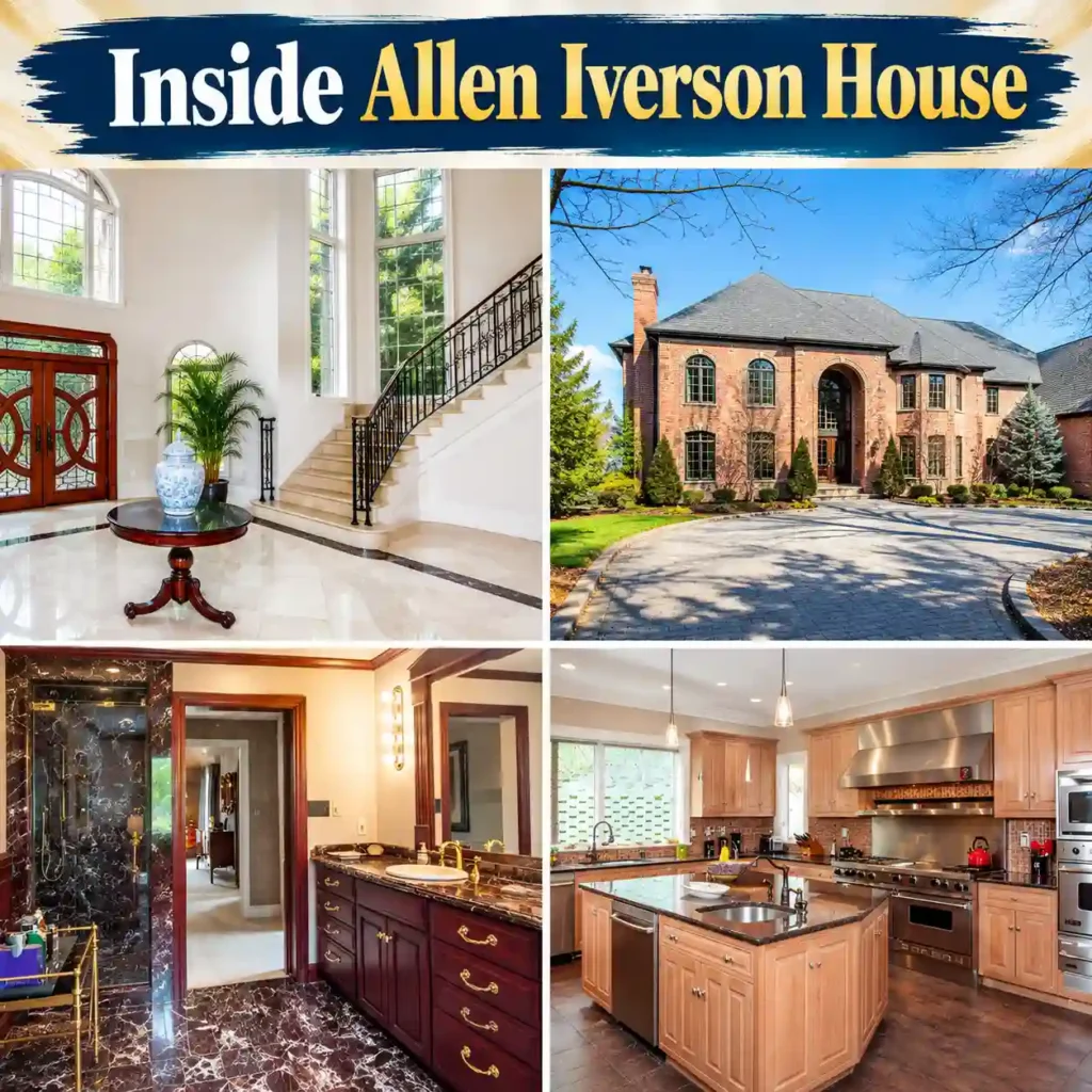 inside allen iverson house image