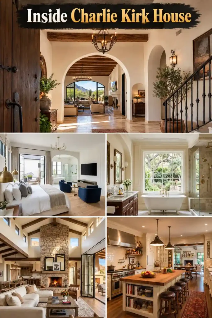 inside charlie kirk house image