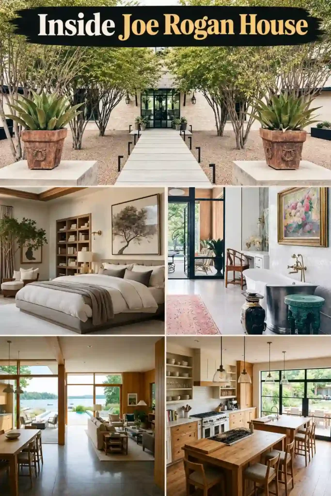 inside joe rogan house image