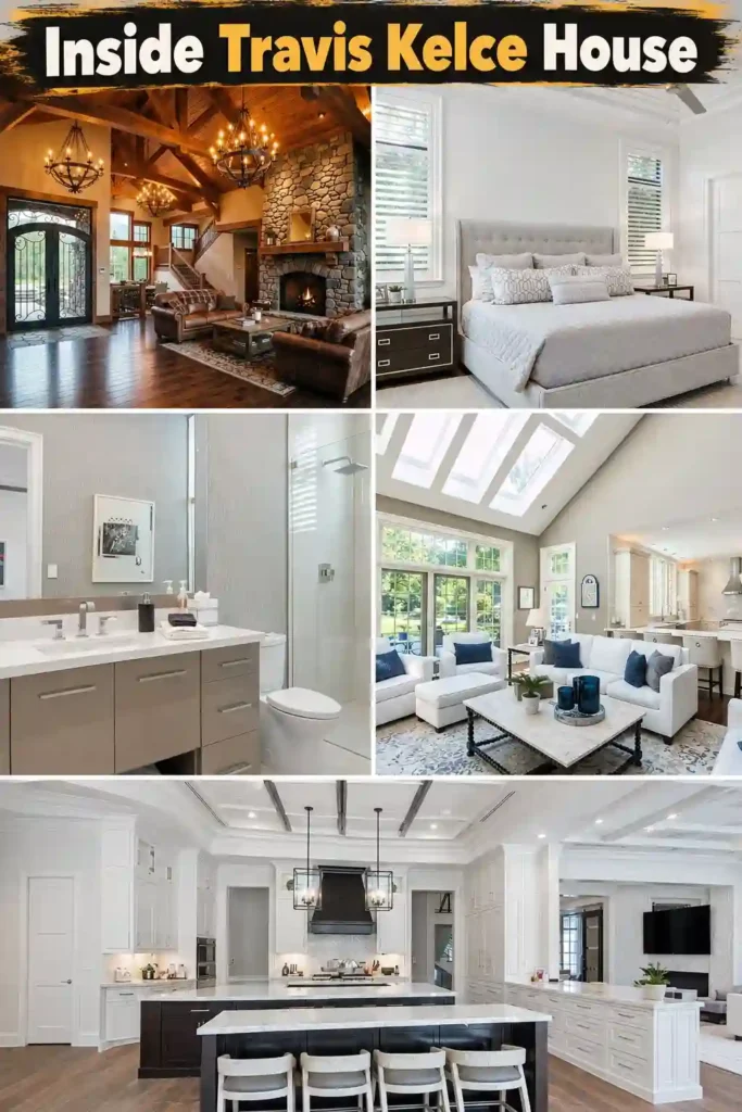 inside travis kelce house image
