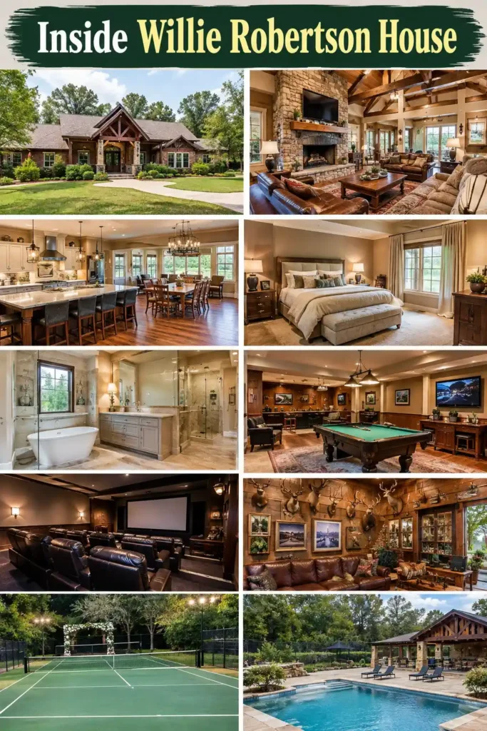 inside willie robertson house image