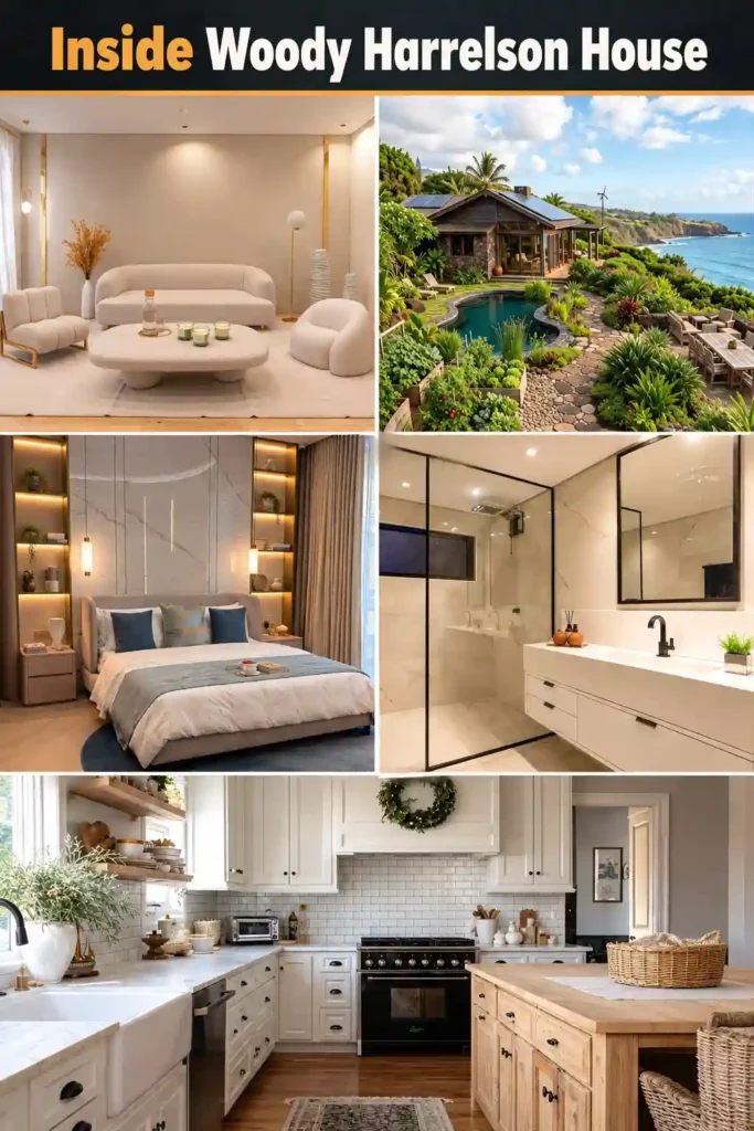 inside woody harrelson house image