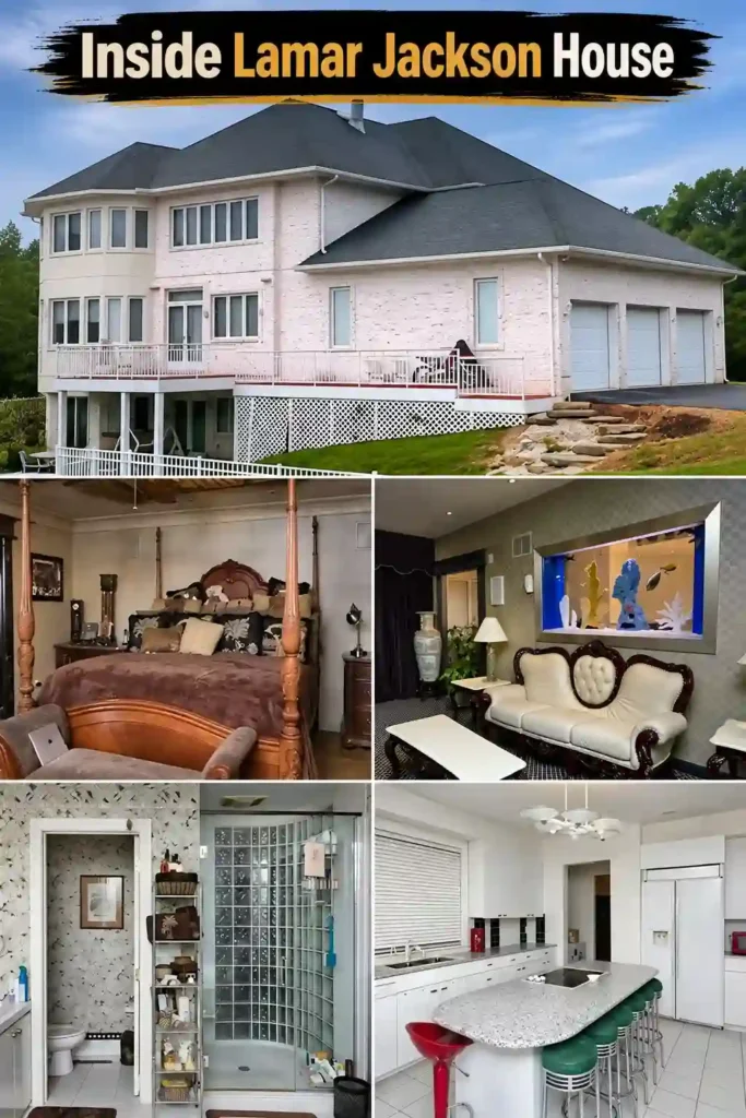 inside lamar jackson house image